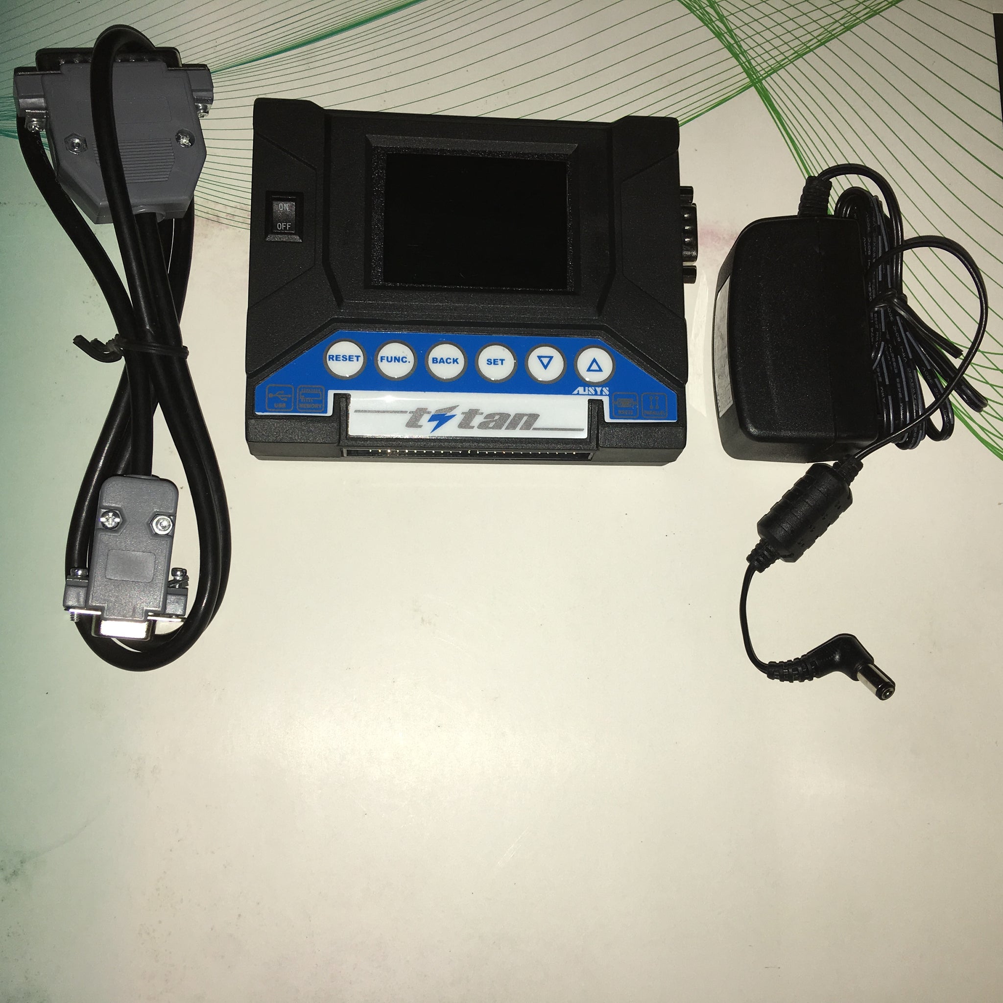 DNC TITAN package contents cable adapter