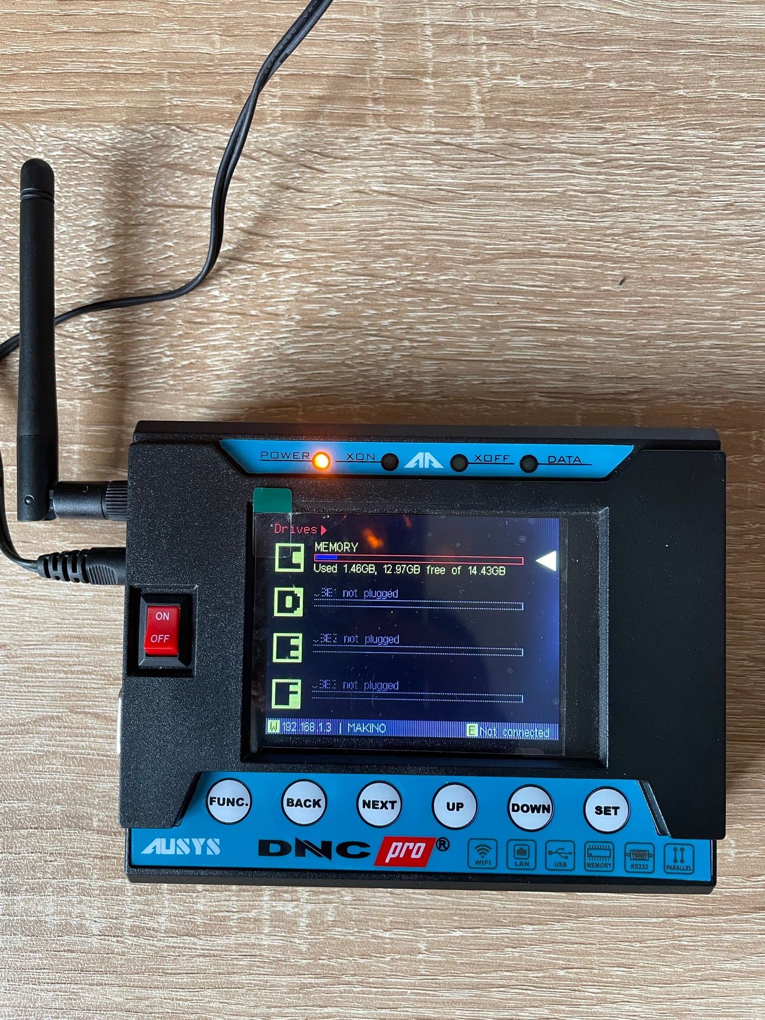 DNC PRO (connect wifi to computer via windows tool 